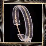 B391 Złota bransoletka. Gucci. 585