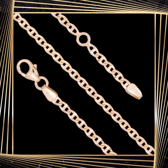 B391 Złota bransoletka. Gucci. 585