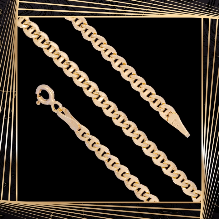 B403 Złota bransoletka. Gucci. 585