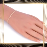 B404 Złota bransoletka. Gucci. 585