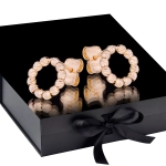 K1660 Złote kolczyki. Złote obwarzanki. 585