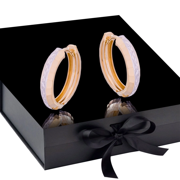 K1716 Złote kolczyki. Złote kółka. Małe. 585