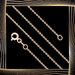 Ł237 Złoty Łańcuszek. Ankier. 50 cm. 333