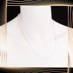 Ł239 Złoty Łańcuszek. Pancerka. 50 cm. 333