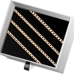 Ł239 Złoty Łańcuszek. Pancerka. 50 cm. 333