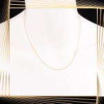 Ł253 Złoty Łańcuszek. Gucci. 45 cm. 585