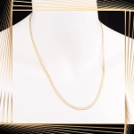 Ł259 Złoty Łańcuszek. Pancerka. 50 cm. 585