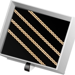 Ł262 Złoty Łańcuszek. Gucci. 45 cm. 333