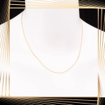 Ł265 Złoty Łańcuszek. Gucci. 45 cm. 585