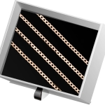 Ł268 Złoty Łańcuszek. Pancerka. 50 cm. 585