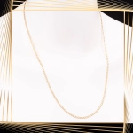 Ł273 Złoty Łańcuszek. Pancerka. 55 cm. 585