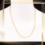 Ł275 Złoty Łańcuszek. Pancerka. 50 cm. 375