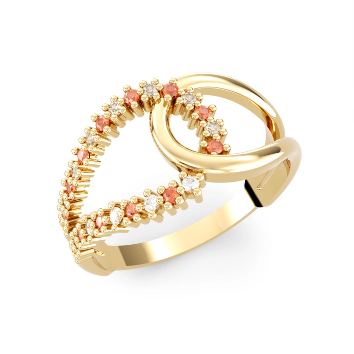 PA165S  Złoty pierścionek 585