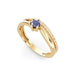 PA166K  Złoty pierścionek 585