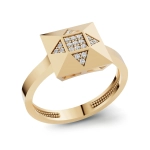 PA168  Złoty pierścionek 585