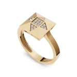 PA168  Złoty pierścionek 585