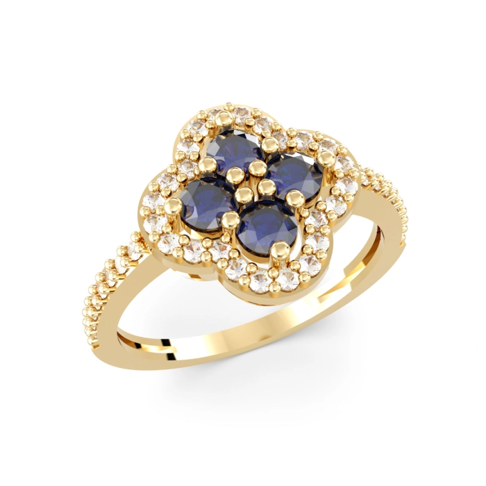 PA173B  Złoty pierścionek 585