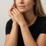 Srebrna bransoletka. Srebrny rowerek. Srebrna szosa. Kolarzówka 925