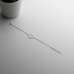 Srebrna bransoletka. Srebrny rowerek. Srebrna szosa. Kolarzówka 925