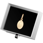 W854 Złoty wisiorek. Medalik Niepokalanego Poczęcia. Cudowny medalik. 585