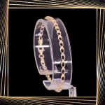 B353 Złota bransoletka. Elementowa. 585